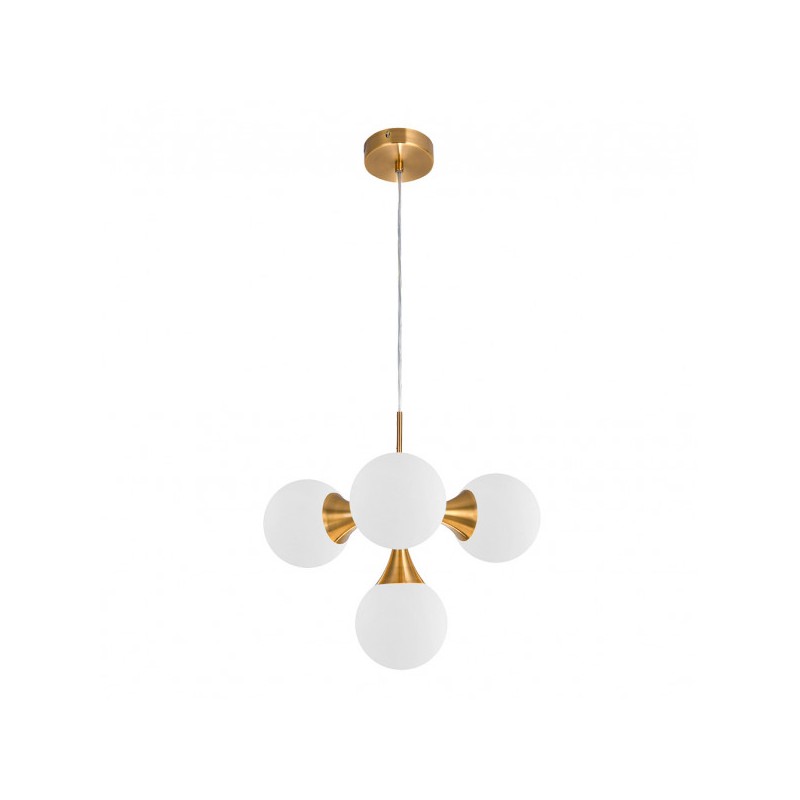 Lámpara Frey oro 4 x LED E-14 Fabrilamp